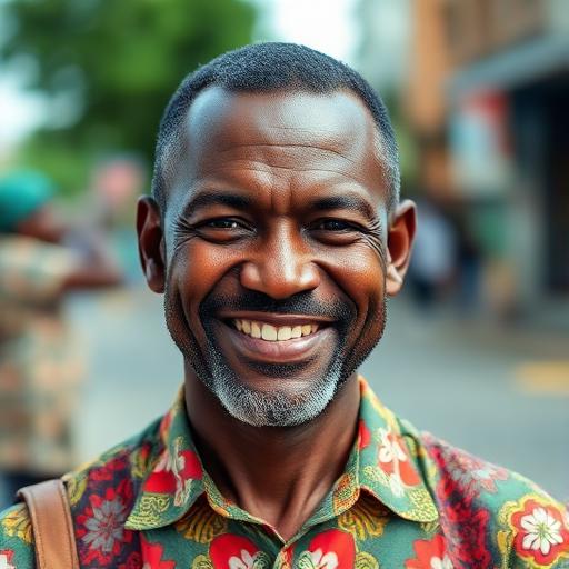 Portrait of Jean Kabongo