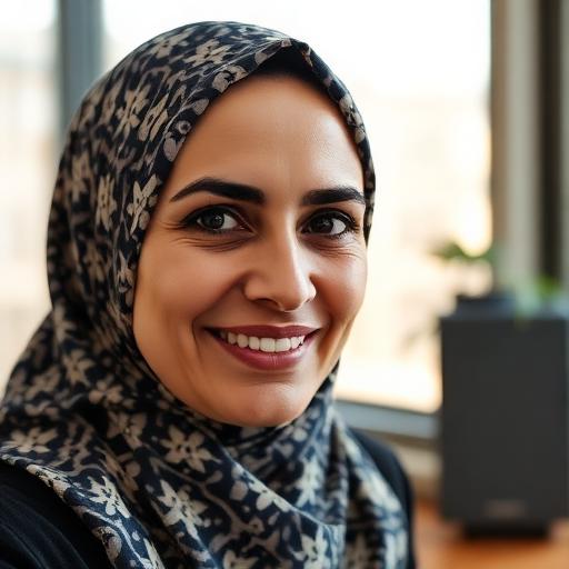 Portrait of Sara Al-Masri